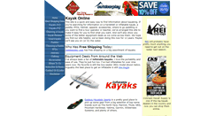 Desktop Screenshot of kayakonline.com
